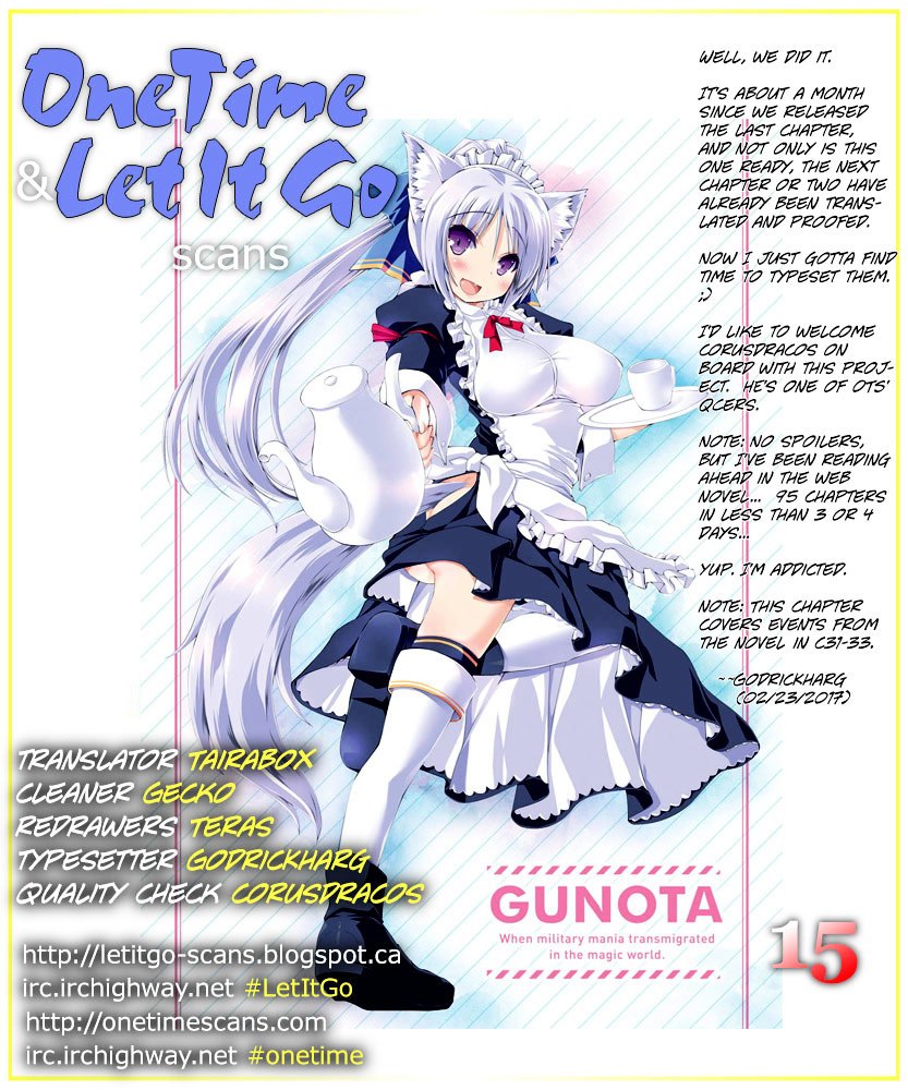 Gunota ga Mahou Sekai ni Tensei Shitara, Gendai Heiki de Guntai Harem o Tsukucchaimashita!? Chapter 15 Gambar 2